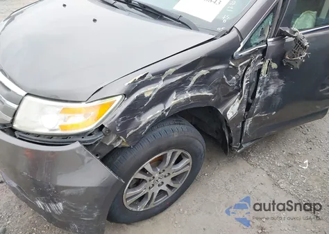 2012 Honda Odyssey Ex-L from USA, damaged, VIN 5FNRL5H69CB058506